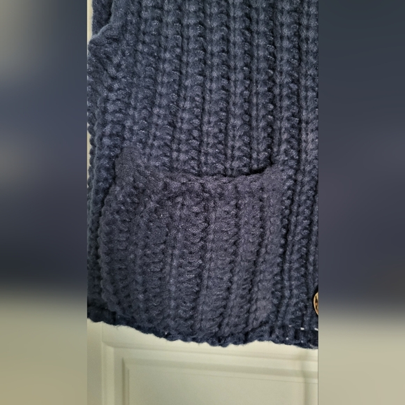 Navy Blue Sweater Vest - Picture 5 of 6